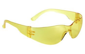 Okulary ochronne przyciemniane z filtrem włoskie Univet 568 żółte